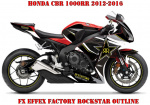 Rockstar Outline for Honda CBR 1000RR 2012-2017